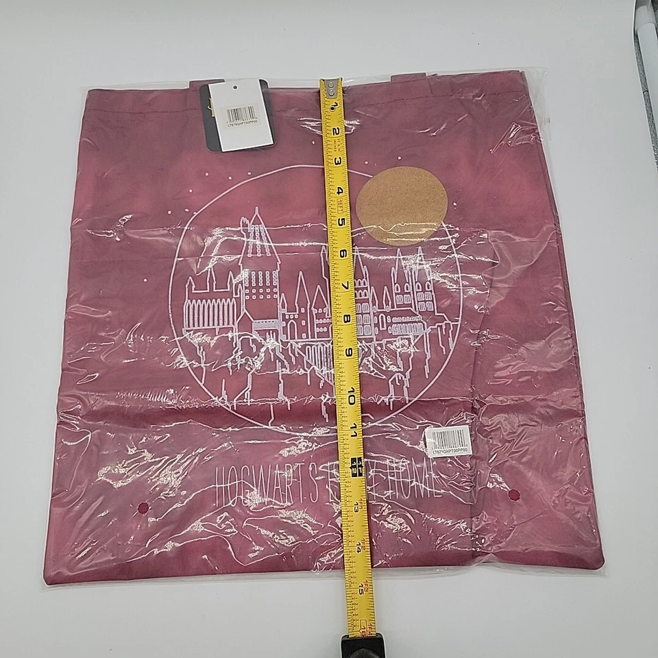 Harry Potter Bolso de Mano Bolsa de Comestibles Reutilizable Hogwarts Es Mi Hogar Escuela Luna Nueva Foto 3 de 4