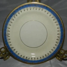 Vintage 1940's Homer Laughlin Nautilus Eggshell Admiral  6-1/4" Bread Plate