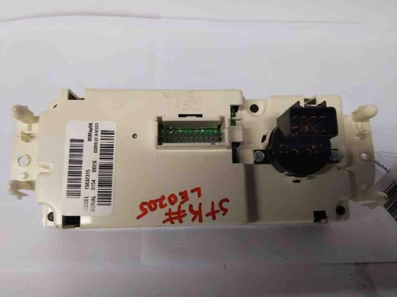 2005-2007 Chevrolet Silverado 1500 Climate AC Heater Temperature Control OEM - Image 2 of 4