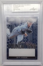 2019 Leaf Flash Pre-Production Proof Clear Blue Seth Johnson RC 1/1