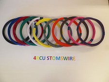 22 TXL 11 SOLID COLORS 25 FT EACH 275 FEET TOTAL HIGH TEMP AUTOMOTIVE POWER WIRE