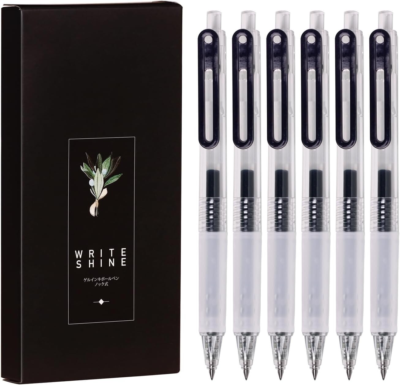 0.38 Ultra Fine Gel Ink Pens Fine Point Smooth Writing Quick Dry Pens for Not...