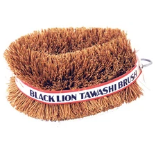Set of 2 Black Lion Tawashi Vegetable Cleaning Scrubbing Brush, Made in Japan