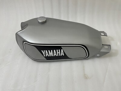 Yamaha 250 DT DT250 Enduro Steel Silver Painted Fuel Petrol Tank