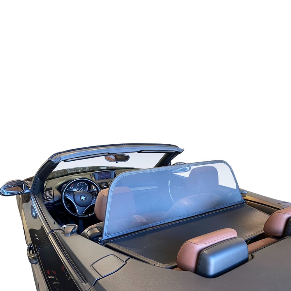 WIND DEFLECTOR BMW 1 SERIES E88 20082013 WINDSTOP WIND SHIELD CARBON