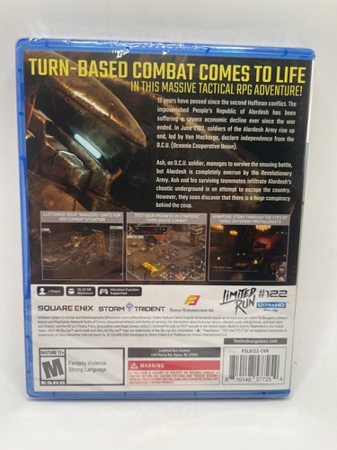 PS5 Limited Run #122: FRONT MISSION 2: Remake Standard Edition Playstation 5 - Picture 2 of 2