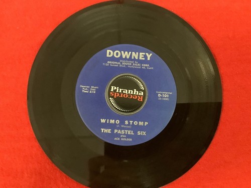 The Pastel Six – Wimo Stomp / Twitchin USED ROCK 45 Piranha Records - Picture 4 of 5