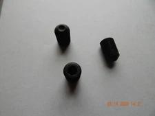 SOCKET SET SCREWS  9/16-18 x 3/4"SAE-FINE THREAD CUP POINT BLACK ALLOY 3 PC  NEW