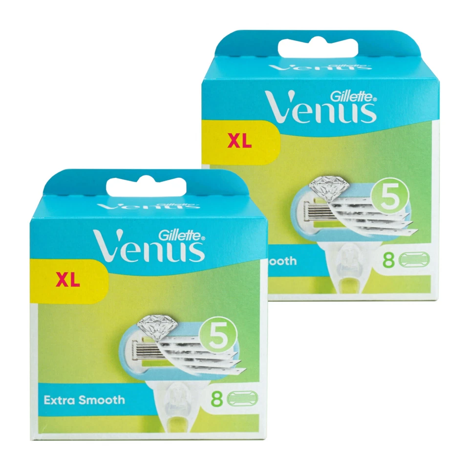 Gillette Venus Extra Smooth Rasierklingen Auswahl 2-3-4-6-8-12- oder 16 Stück