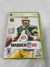 Madden NFL 09 (Microsoft Xbox 360, 2008) - Manual Included