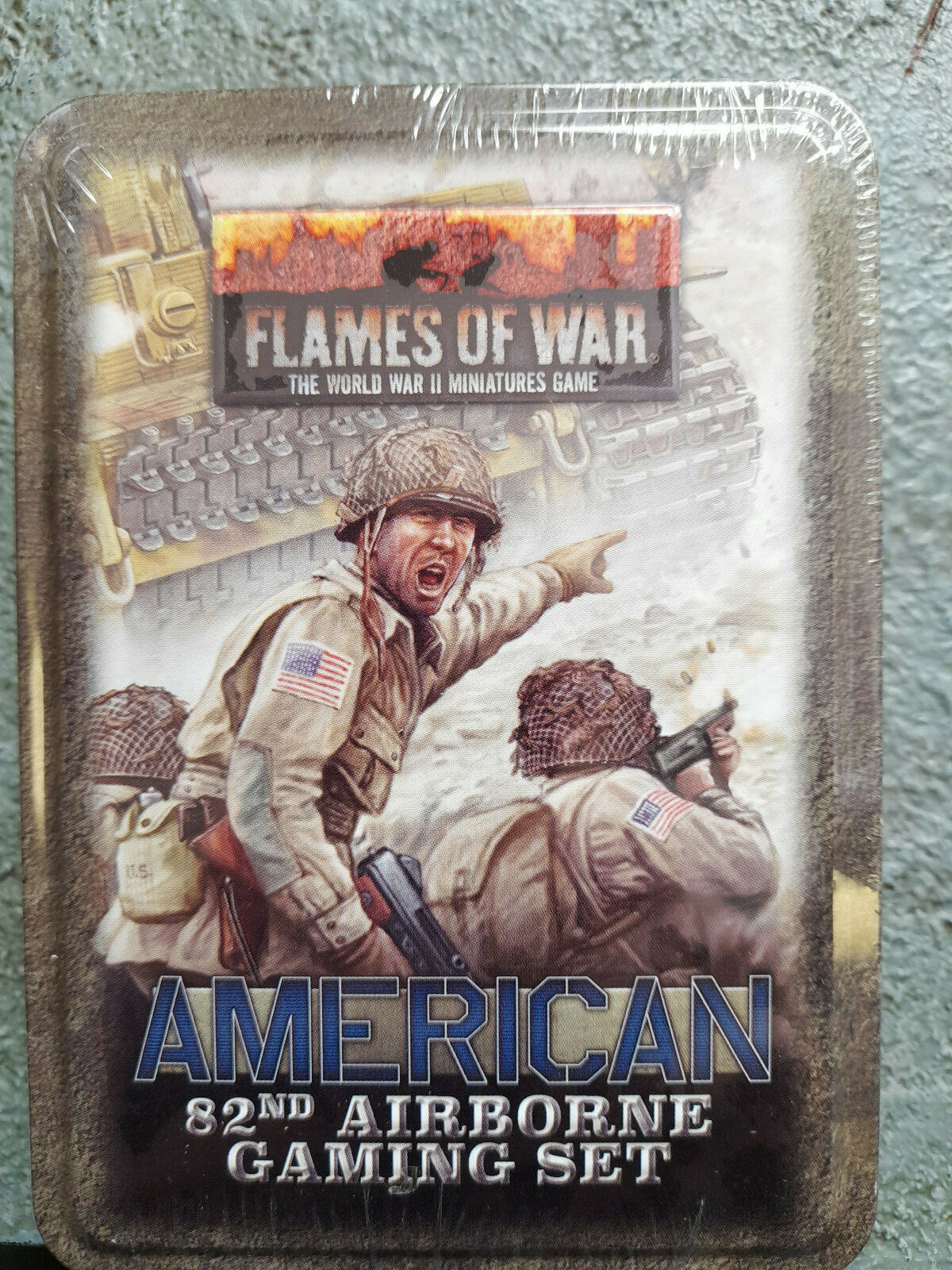 FLAMES OF WAR AMERICAN 82ND AIRBORNE GAMING SET - NEW AND SEALED