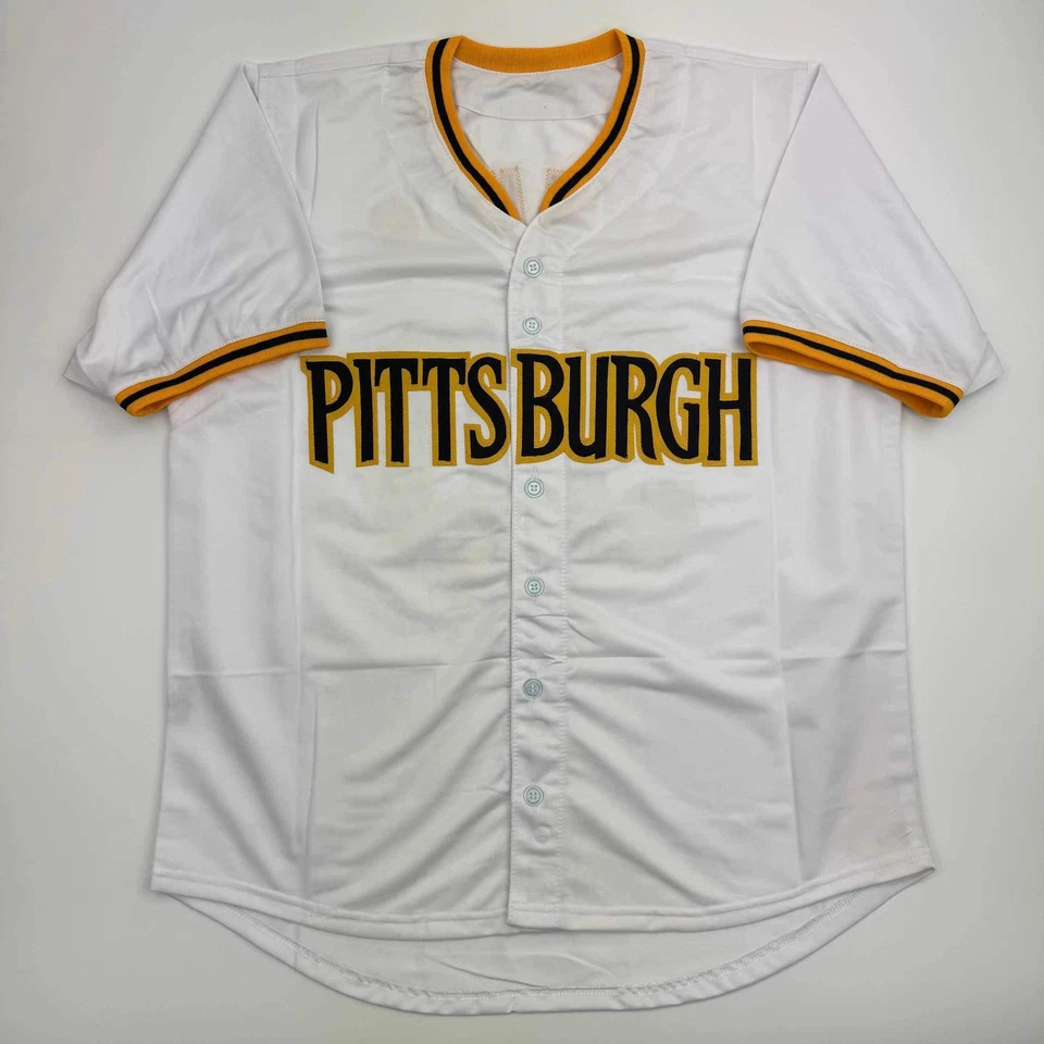 Autographed/Signed Paul Skenes Pittsburgh White Baseball Jersey JSA COA - Image 4 of 4