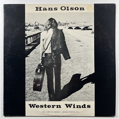 Hans Olson  Western Winds  LP/Marshall Records (EX) 1980 Reissue