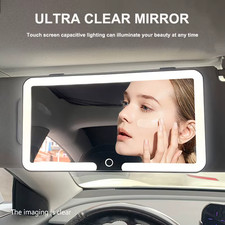 Car Sun Visor Led Vanity Mirror For Cars Dimmable 3 Modes Rechargeable New Car Sun Visor Led Vanity Mirror For Cars Dimmable 3 Modes Rechargeable New