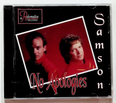 Samson   No Apologies CD Christian Rock 1990 Reformation Records
