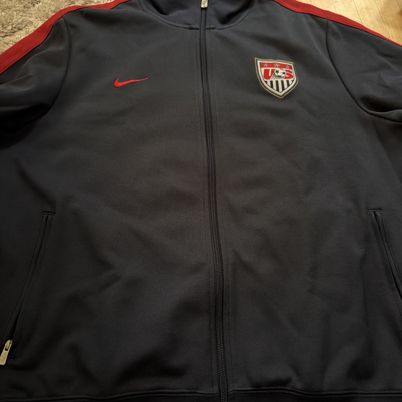 Classic US Soccer Nike N98 Track Jacket XL Used 2011