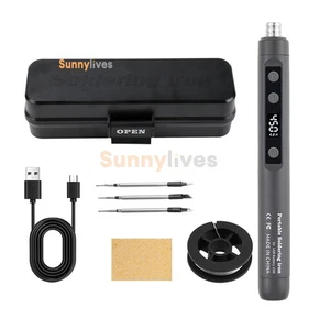 Kit de fer à souder à température réglable USB Outil de soudage électronique intelligent souder en fer