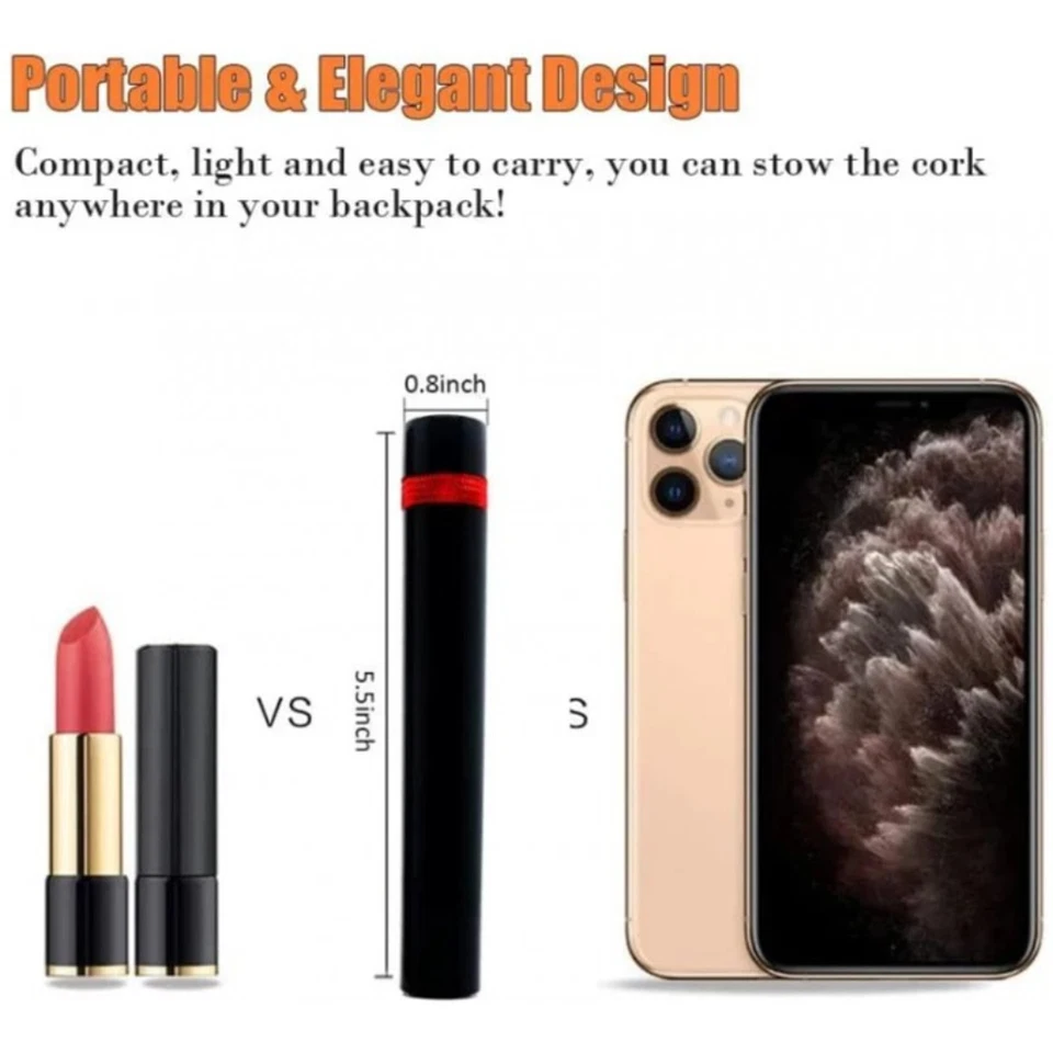 Loritia Wine Opener,AeroPop Wine Opener,Portable Pocket Air Pressure Wine Opener - image 4 of 4