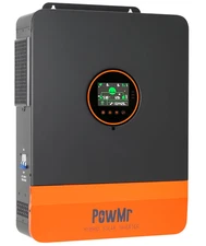 PowMr 6500W 48V Solar Inverter Hybrid 110V/220V Split Phase 140A MPPT Controller
