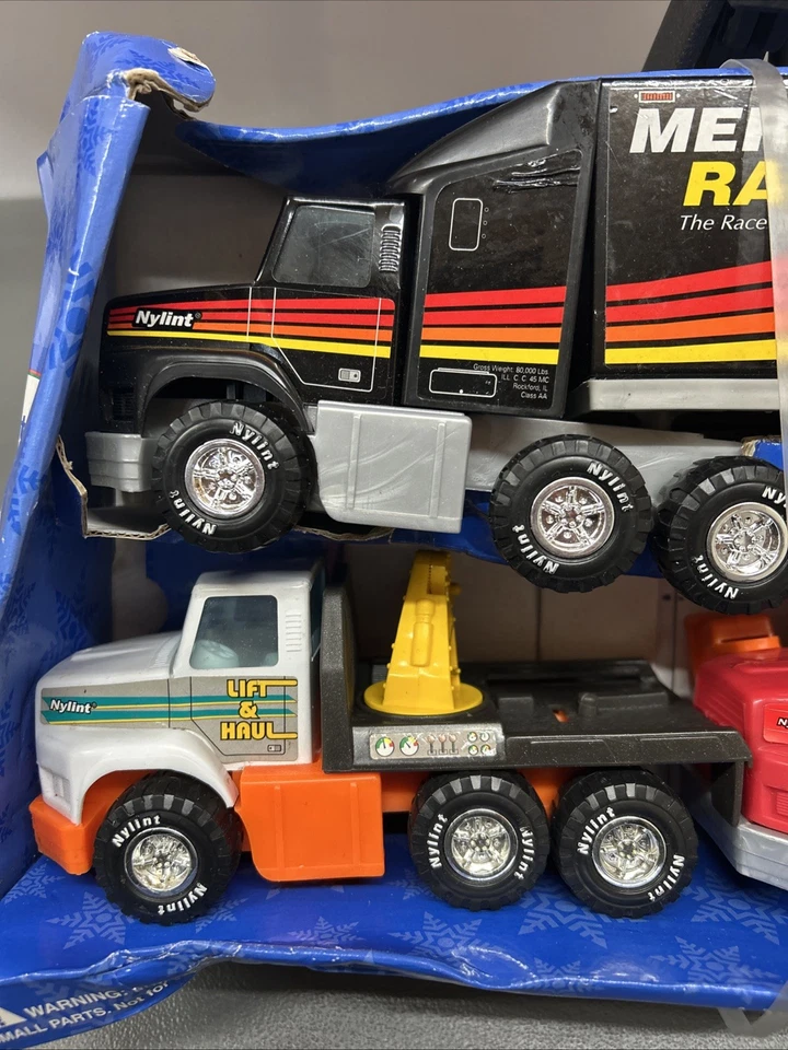 Juego de camiones Nylint 1995 de acero de 3 piezas Foto 2 de 4