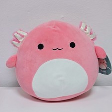 Original Squishmallows Archie the Hot Pink Axolotl 8" Kelly Toy Axo