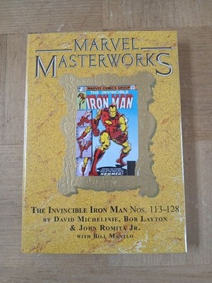 Marvel Masterworks Vol 301 Iron Man HC 113-128- only 670 copies! NEW and SEALED!