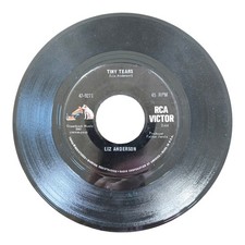 Liz Anderson Grandma's House/Tiny Tears RCA VICTOR RECORDS VINYL 45
