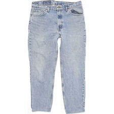 Levi's 512 Made in USA  Herren Blau Straight Regular  Jeans W36 L28 (81225)