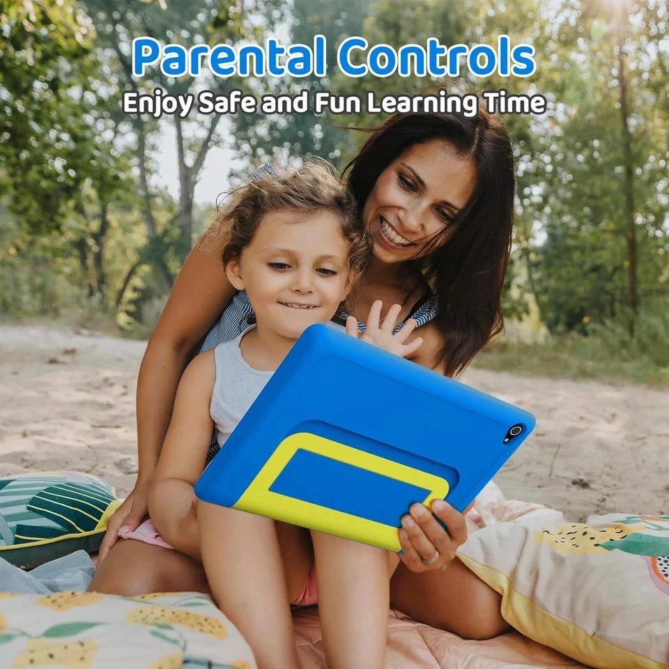 YITCI Tablet Bambini 10 Pollici Android 14 Display HD 1280X800 Batteria 5000Mah - Immagine 2 di 4