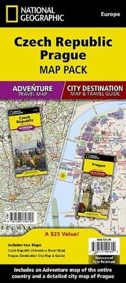 Nat Geo Maps Czech Republic, Prague (Map Pack) (Map) (UK IMPORT)