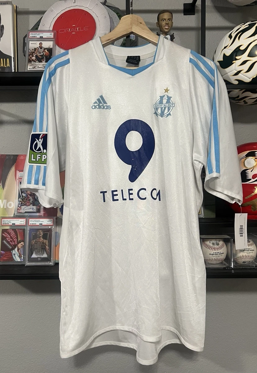 adidas Olympique Marseille White International Club Soccer Fan