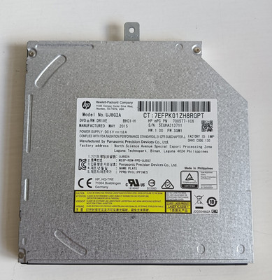 HP 15-AB Laptop CD/DVD Optical Disk Drive UJ8G2A 39X1530 700577-1C6