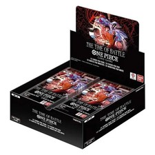One Piece Card Game The Time of Battle Booster Box OP-16 24 Packs Sealed