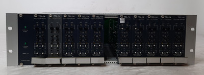 Clear-Com IMF-3 Matrix Plus 3 Interface Frame With 10x TEL-14 Modules