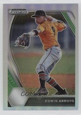2021 Panini Prizm Draft Picks Silver Prizm Edwin Arroyo #PDP48 1fa0