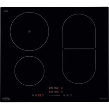 Belling IHL602 59cm 4 Burners Induction Hob Touch Control Black