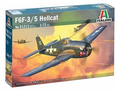 Italeri 1/72 Hellcat F6 F-3  #91213 New Release USA  Sealed