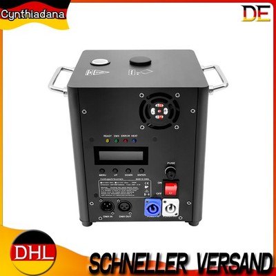 700W Cold Spark Machine mit Flight Case DMX Sparkular Funkenmaschine DJ Hochzeit