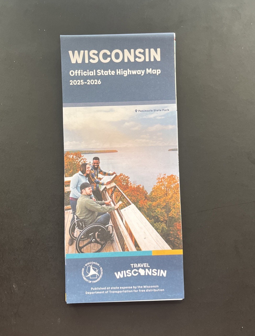 Wisconsin Offical Official State Map - Wisconsin State Highway Map 2025-2026 Milwaukee ...