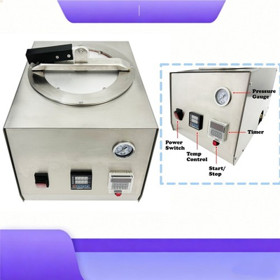 #ad 110V 500W Portable Pressure Cooker Recoil Pressure Aggregator for Bubble Removal $650.00