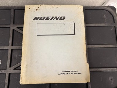 Boeing 707-365C Aircraft Service Training Manual Aviation Tech Book Vintage