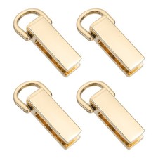 4Pcs Bag Side Clip Buckle Metal Purse Suspension Clasp Light Gold