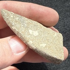 Authentic Arrowhead Midwest Wisconsin Wing Bannerstone Fragment Study Piece 739