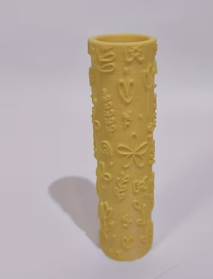 Floral Texture Roller Polymer Clay Pottery Ceramics Flower Crafts Art Embossed