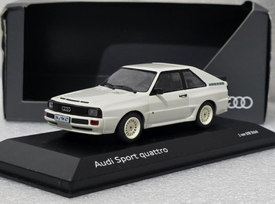 Audi Sport Quattro 1984 White 1:43 Minichamps A5-5785 Dealer Ed