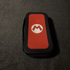Super Mario Brothers Case "M" Edition Nintendo Switch Hard Case w/12 game slots