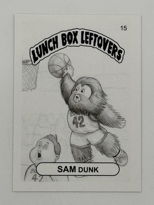 Lunch Box Leftovers #15 SAM DUNK Pencil Crypt Subset 1:4 All New 1st Series