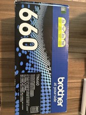 Brother TN-660 High Yield Black Toner Cartridge Genuine OEM New Sealed