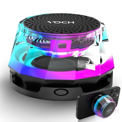 VOCH Mini Speaker Bluetooth-Lautsprecher mit magnetischem Halt TWS-Verbindung