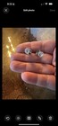 3.10 CT. Genuine Round Brilliant Diamond 14K White Gold Stud Earrings — photo 5